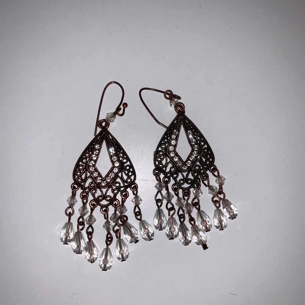 Old VINTAGE dangly earrings